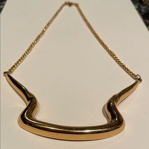 Monet Gold-Tone Statement Necklace